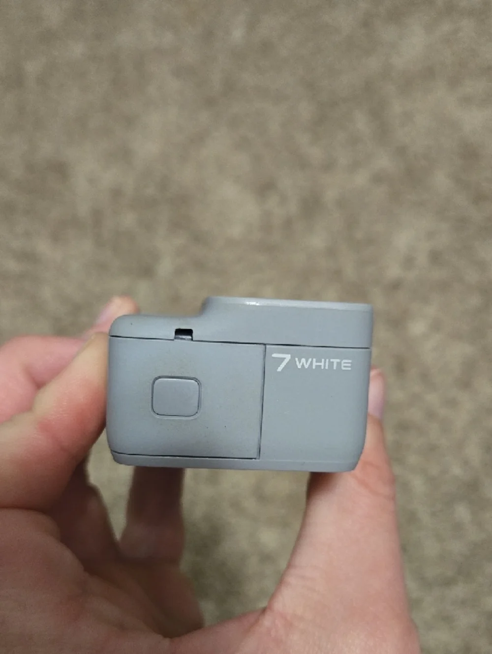 GoPro Gray Action Camera with Wide-Angle Lens